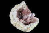 Pink Amethyst Geode Half - Exceptional Specimen #170189-2